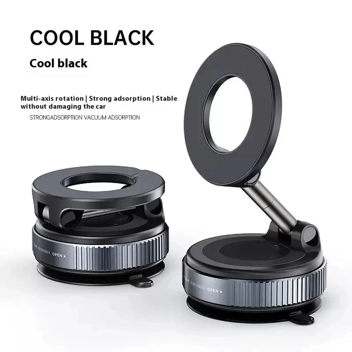 Xiaomi K007 Magnetic Car Mount – 360° Foldable Phone Holder with Strong Vacuum Suction | Universal Stand