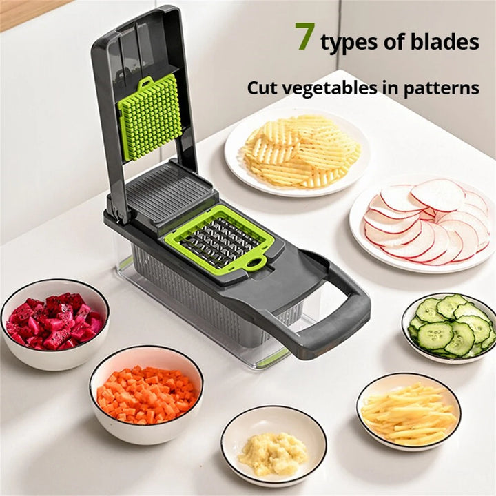 16-in-1 Vegetable Chopper & Slicer for Kitchen Essentials